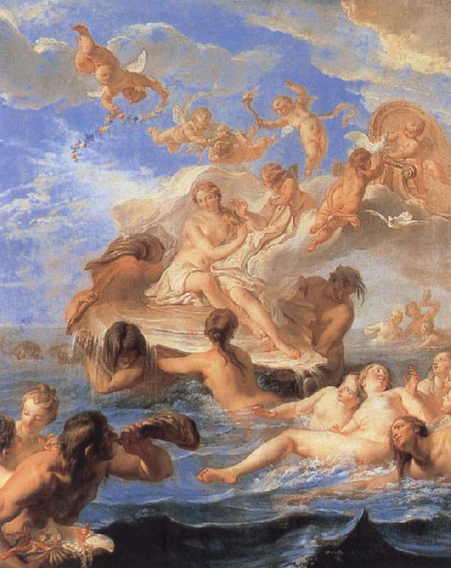COYPEL, Noel Nicolas THe Birth of Venus Sweden oil painting art